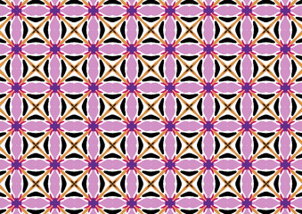 Abstract background printing, floral patterns, activities to create various design works