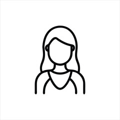 women art vector icon illustration 