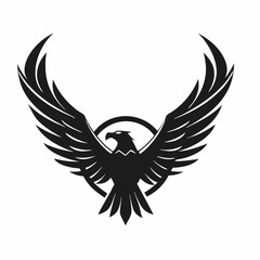 Obraz premium Brand eagle logo vector illustration
