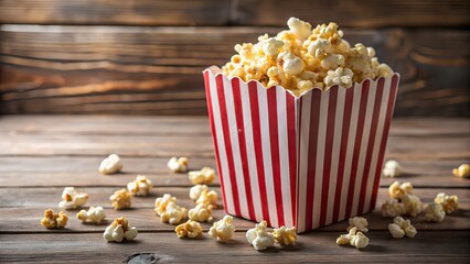 box of popcorn
