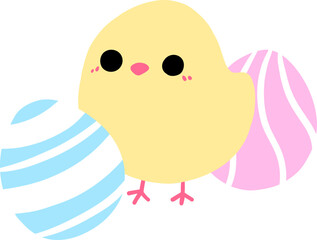 Chicken With Easter Egg