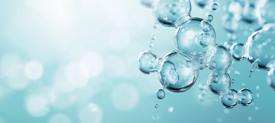 Bubbles rising in clear water underwater scene nature photography calm environment close-up view water concept