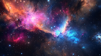 Obraz premium 4K Amazing stunning shot of a spiraling galaxy