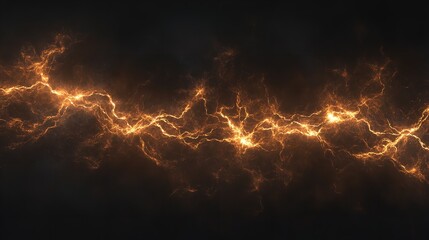 A Celestial River Of Fiery Energy Flows Across A Dark Cosmic Canvas, Illuminating The Night With Its Incandescent Glow And Powerful Energy