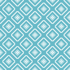 seamless geometric pattern green and white fabric pattern Textile business cushion cover 