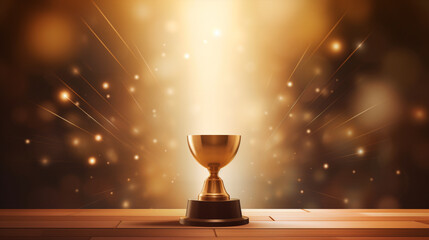 luxury awards stage, AI generated images