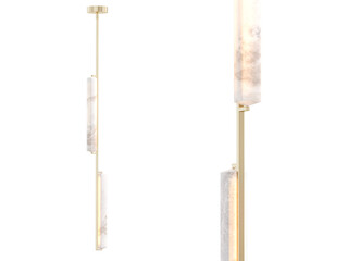 RH Audubon Pendant - Elegant Lighting Fixture Against white Background	