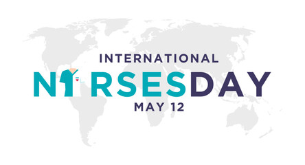 National Nurses Week is observed in United states form 6th to 12th May of each year. International Nurses Day. National Nurses week banner poster background template vector illustration.