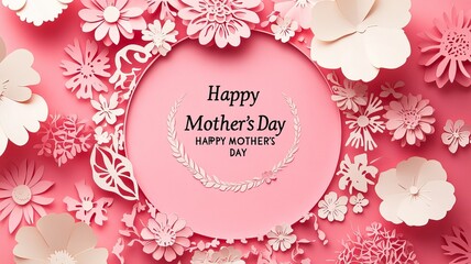 Happy Mother’s Day Watercolor Illustration – Heartwarming Gift Card Design