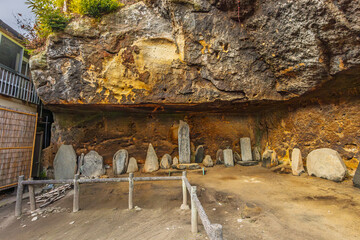 晩秋の瑞厳寺・法身窟(宮城県宮城郡松島町)
