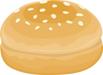 Burger Bun Illustration