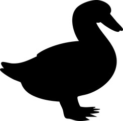 silhouette swan