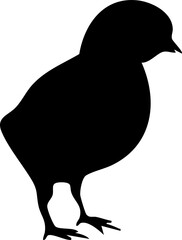 silhouette chick © maridownload
