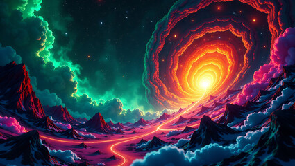 Psychedelic Cosmic Microwave Background