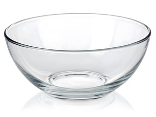 Clear Glass Bowl for Kitchen Use, Serving, Mixing, or Storage