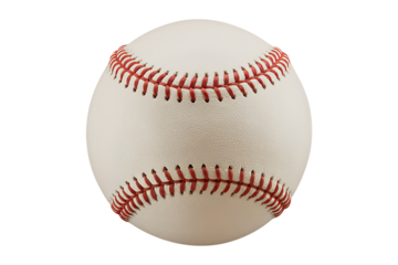 baseball isolated on white background Isolated, Transparent Background, Cutout, No Shadows, PNG Clipart