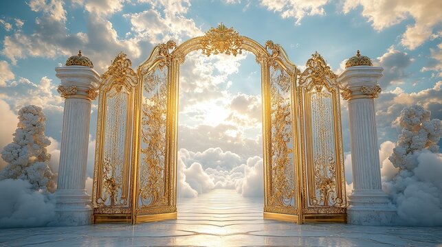 Pearly Gates Images – Browse 2,124 Stock Photos, Vectors, and