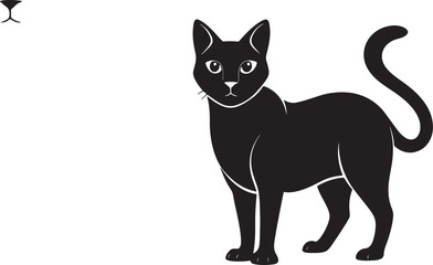 Obraz premium Adorable Cat in Various Poses - Perfect for Pet Lovers and Design Projects