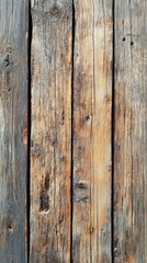 Fototapeta premium Textured wooden panels reveal a rich history through their cracks, colors, and imperfections, embodying the beauty of nature and the passage of time in an enchanting display