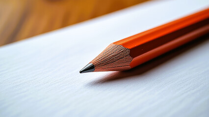 pencil on a white background dedicated to international literacy day