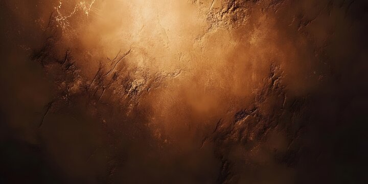 Mystical Cosmic Cloudscape: A breathtaking, abstract view of swirling, celestial formations in an artistic, golden-brown palette, evoking feelings of awe and mystery.