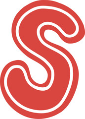 4th of July PNG Clipart USA Alphabet Groovy Letters & Patriotic Typography