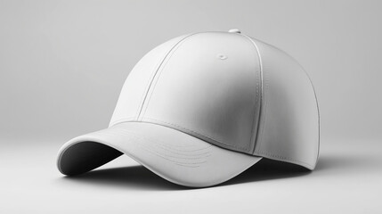 Fototapeta premium mockup realistic white stylish cap display