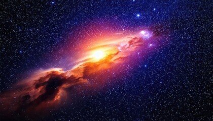 Obraz premium Stunning image of a Space Nebula Galaxy