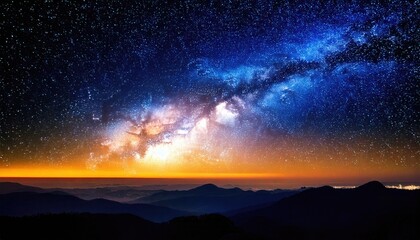 Fototapeta premium Photo of the night sky