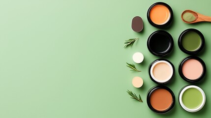 Natural Cosmetic Creams and Pastes