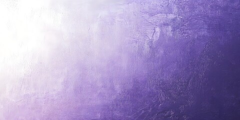 Fototapeta premium Abstract Purple Gradient: An artistic composition showcasing a textured, seamless gradient in shades of purple, transitioning from light to dark