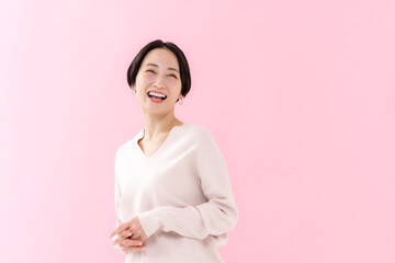 Obraz premium ミドル女性 ポートレート