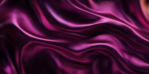 Luxurious Silk Texture: Deep magenta fabric, expertly draped to create graceful curves and a mesmerizing interplay of light and shadow.