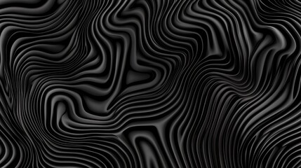 abstract black wave patterns for modern design