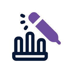 statistic dual tone icon. Sleek and modern vector icon for websites, mobile apps, marketing materials, and corporate design. Fully scalable and ready to use.