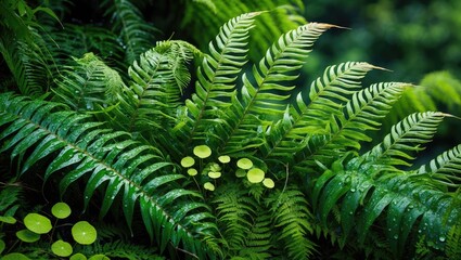 Interrupted fern - osmunda claytoniana -