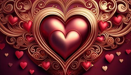 valentine heart background