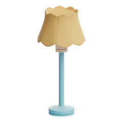 3d lamp house interior icon
