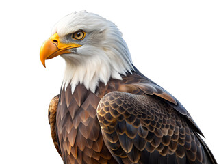 Eagle isolated on transparent background