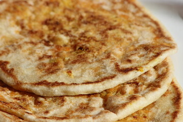 Fresh Moroccan Stuffed Bread, Aghroum Ntdount, Amazigh Bread