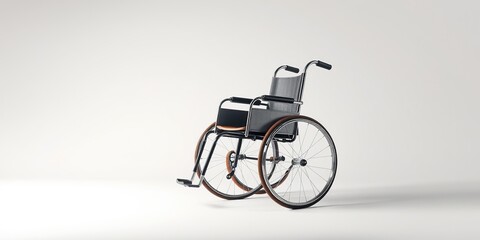 Fototapeta premium Antique Wheelchair - Classic Mobility Aid, Vintage Style