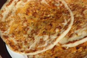 Fresh Moroccan Stuffed Bread, Aghroum Ntdount, Amazigh Bread