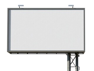 Obraz premium Billboard Ad Mockup - Right-Side Design Space