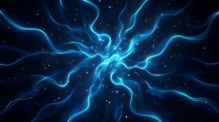 Fototapeta premium Abstract, swirling, luminous, energy flow