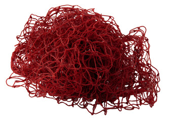 red net sack isolated on white background  © Pinkdes