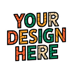 Your design here t-shirt design
