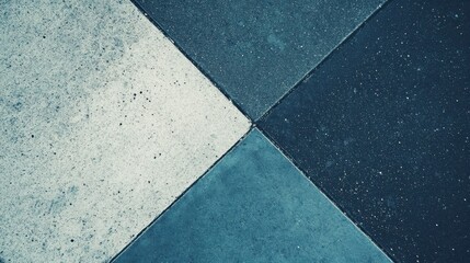 Urban Textures on Sidewalk with Harsh Light Effects