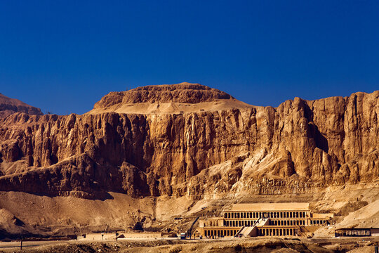 Mortuary Temple of Hatshepsut in the Nile Valley, Al Qarna, Luxor, Egypt