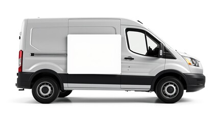 Delivery Van Magnet Mockup - Branding Opportunity