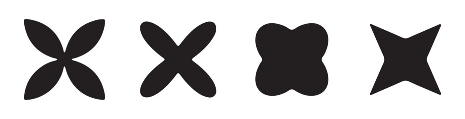 Black star vector. stars icon. Sparkle symbol collection set. Bright sparkle, star sparkle, shiny flash star. Vector illustration eps 10